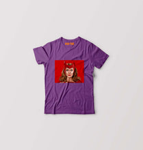Load image into Gallery viewer, Scarlet Witch Wanda Kids T-Shirt for Boy/Girl-Purple-Ektarfa.online
