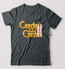 Load image into Gallery viewer, Candy Crush T-Shirt for Men-Steel grey-Ektarfa.online
