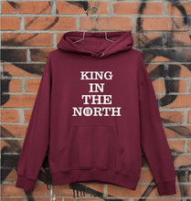 Load image into Gallery viewer, GOT Game Of Thrones King In The North Unisex Hoodie for Men/Women-Maroon-Ektarfa.online
