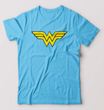 Load image into Gallery viewer, Wonder Woman Superhero T-Shirt for Men-Light Blue-Ektarfa.online
