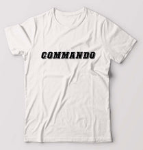 Load image into Gallery viewer, Commando T-Shirt for Men-White-Ektarfa.online
