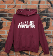 Load image into Gallery viewer, Drummer Evolution Unisex Hoodie for Men/Women-Maroon-Ektarfa.online
