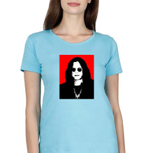 Load image into Gallery viewer, Ozzy Osbourne T-Shirt for Women-SkyBlue-Ektarfa.online
