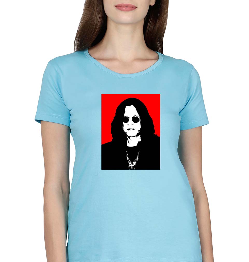 Ozzy Osbourne T-Shirt for Women-SkyBlue-Ektarfa.online