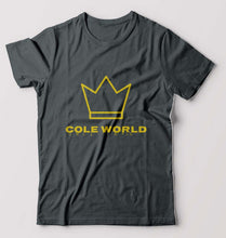 Load image into Gallery viewer, J. Cole World T-Shirt for Men-Steel grey-Ektarfa.online
