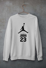 Load image into Gallery viewer, Michael Jordan Unisex Sweatshirt for Men/Women-S(40 Inches)-Grey Melange-Ektarfa.online
