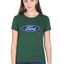 Load image into Gallery viewer, Ford T-Shirt for Women-Dark Green-Ektarfa.online
