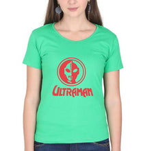 Load image into Gallery viewer, Ultraman T-Shirt for Women-flag green-Ektarfa.online
