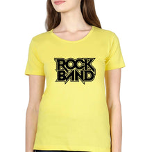 Load image into Gallery viewer, Queen Rock Band T-Shirt for Women-Yellow-Ektarfa.online

