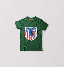 Load image into Gallery viewer, Federal Hockey League Kids T-Shirt for Boy/Girl-Dark Green-Ektarfa.online
