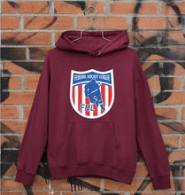 Load image into Gallery viewer, Federal Hockey League Unisex Hoodie for Men/Women-Maroon-Ektarfa.online
