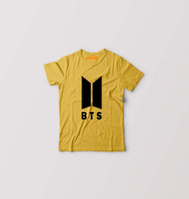 Load image into Gallery viewer, BTS Kids T-Shirt for Boy/Girl-Golden Yellow-Ektarfa.online
