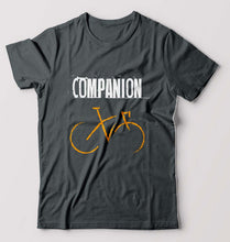 Load image into Gallery viewer, Cycling Companion T-Shirt for Men-Steel grey-Ektarfa.online
