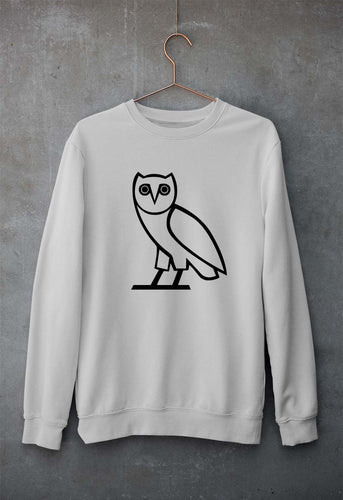 Ovo Unisex Sweatshirt for Men/Women-Grey Melange-Ektarfa.online