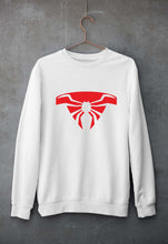 Load image into Gallery viewer, Spiderman Superhero Unisex Sweatshirt for Men/Women-White-Ektarfa.online
