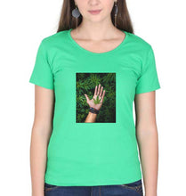 Load image into Gallery viewer, Weed T-Shirt for Women-flag green-Ektarfa.online
