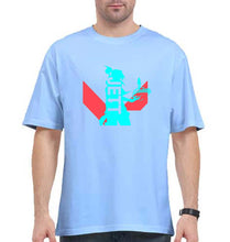 Load image into Gallery viewer, Valorant Oversized T-Shirt for Men-Baby Blue-Ektarfa.online
