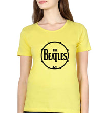 Load image into Gallery viewer, Beatles T-Shirt for Women-Yellow-Ektarfa.online
