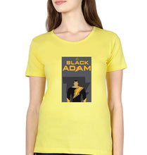 Load image into Gallery viewer, Black Adam T-Shirt for Women-Yellow-Ektarfa.online
