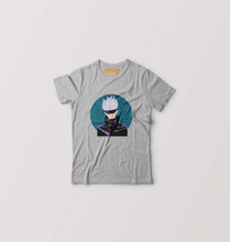 Load image into Gallery viewer, Gojo Satoru Anime Kids T-Shirt for Boy/Girl-Grey-Ektarfa.online
