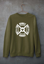 Load image into Gallery viewer, Humble Hungry Gym Unisex Sweatshirt for Men/Women-Olive Green-Ektarfa.online
