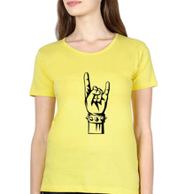 Load image into Gallery viewer, The Rock T-Shirt for Women-Yellow-Ektarfa.online
