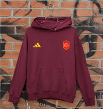 Load image into Gallery viewer, Spain Football Unisex Hoodie for Men/Women-Maroon-Ektarfa.online
