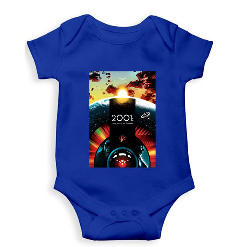2001 A Space Odyssey Kids Romper For Baby Boy/Girl-Royal Blue-Ektarfa.online