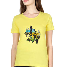 Load image into Gallery viewer, Hip Hop T-Shirt for Women-Yellow-Ektarfa.online
