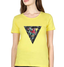 Load image into Gallery viewer, Tiger T-Shirt for Women-Yellow-Ektarfa.online
