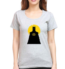 Load image into Gallery viewer, Batman Superhero T-Shirt for Women-Grey Melange-Ektarfa.online
