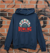 Load image into Gallery viewer, Bowling Champion Unisex Hoodie for Men/Women-Navy Blue-Ektarfa.online
