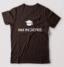 Load image into Gallery viewer, IIM I Indore T-Shirt for Men-Coffee Brown-Ektarfa.online
