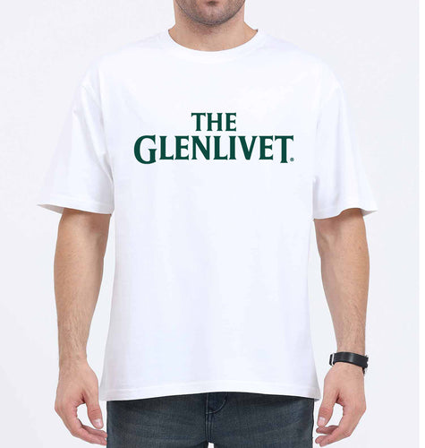 Glenlivet Oversized T-Shirt for Men-White-Ektarfa.online