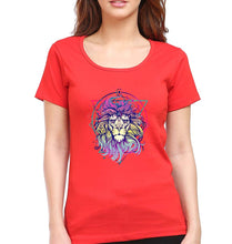 Load image into Gallery viewer, Psychedelic Lion T-Shirt for Women-Ektarfa.online
