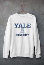 Load image into Gallery viewer, Yale University Unisex Sweatshirt for Men/Women-White-Ektarfa.online
