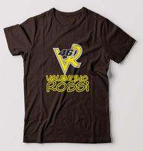 Load image into Gallery viewer, Valentino Rossi(VR 46) T-Shirt for Men-Coffee Brown-Ektarfa.online
