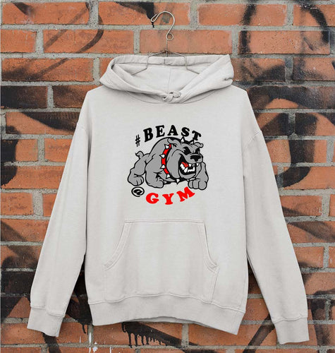 Beast Gym Unisex Hoodie for Men/Women-Grey Melange-Ektarfa.online