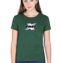 Load image into Gallery viewer, Fast X T-Shirt for Women-Dark Green-Ektarfa.online
