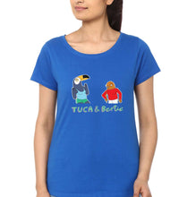 Load image into Gallery viewer, Tuca &amp; Bertie T-Shirt for Women-Royal Blue-Ektarfa.online
