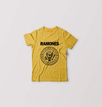 Load image into Gallery viewer, Ramones Kids T-Shirt for Boy/Girl-Golden Yellow-Ektarfa.online
