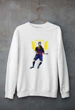 Load image into Gallery viewer, Messi Unisex Sweatshirt for Men/Women-White-Ektarfa.online
