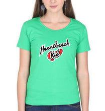 Load image into Gallery viewer, Shawn Michaels - Heartbreak Kid (HBK) (WWE) T-Shirt for Women-flag green-Ektarfa.online
