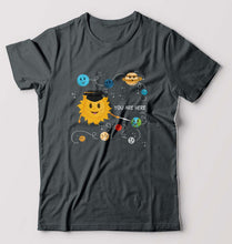 Load image into Gallery viewer, Solar System T-Shirt for Men-Steel grey-Ektarfa.online
