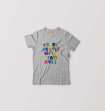 Load image into Gallery viewer, treat people.with kindness harry styles Kids T-Shirt for Boy/Girl-Grey-Ektarfa.online

