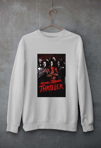 Thriller Unisex Sweatshirt for Men/Women-Grey Melange-Ektarfa.online