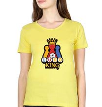 Load image into Gallery viewer, Ludo King T-Shirt for Women-Yellow-Ektarfa.online
