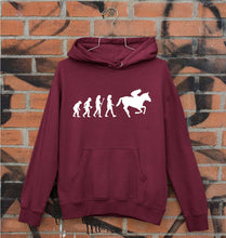Load image into Gallery viewer, Horse Riding Unisex Hoodie for Men/Women-Maroon-Ektarfa.online
