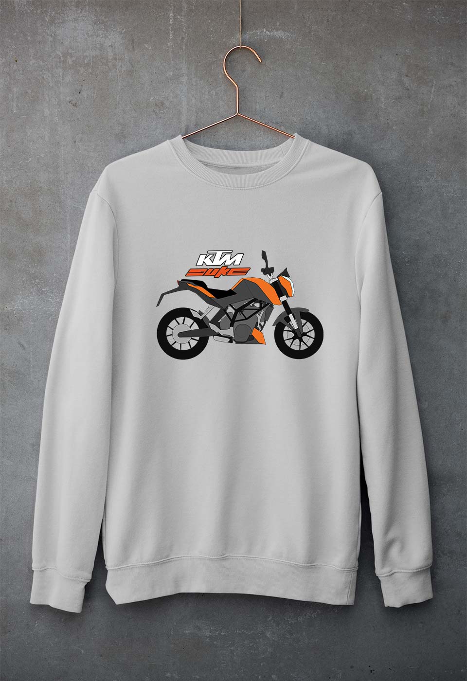 Duke Unisex Sweatshirt for Men/Women-Grey Melange-Ektarfa.online