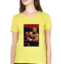 Load image into Gallery viewer, Mike Tyson T-Shirt for Women-Yellow-Ektarfa.online
